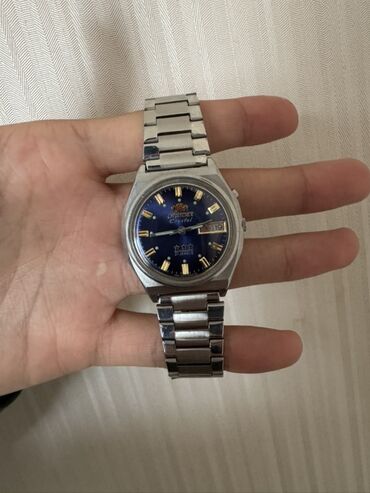 tek qaş üzük: Qol saatı, Orient, rəng - Mavi