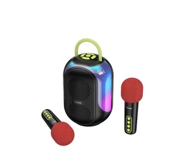 микрофоны караоке беспроводные: 🎤 КОЛОНКА HOCO DS68 COOL RGB С ДВУМЯ МИКРОФОНАМИ (WHITE) 💡 Яркая
