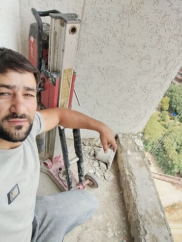 Beton işləri: Beton kəsmə beton deşmə xidməti Karot - HILTI DD 200 / 350 ilə 25 ° — 21