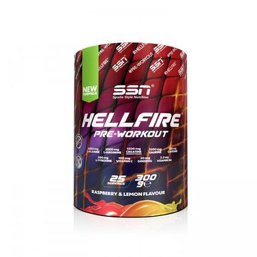 qaz masqası: Hell Fire Pre workout Pre-Workout – Məşqlərinizə Enerji və Güc