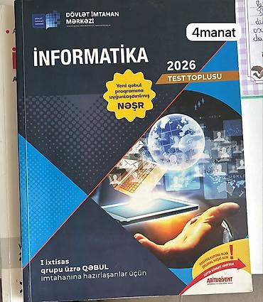 İdman və hobbi: Abituriyent hazırlığı üçün dərslik və test topluları - İnformatika – — 5