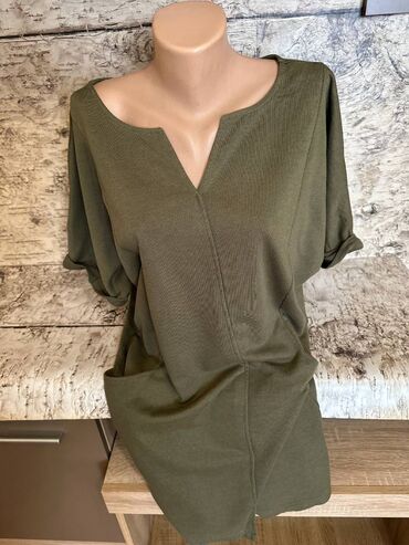 new yorker novi pazar: Benetton S (EU 36), color - Khaki, Other style, Short sleeves