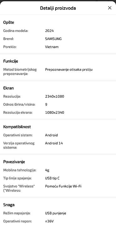 ikea tv polica: Samsung A 16 porucuje se i ceka se na isporuku 10-tak dana. Ide uplata — 8