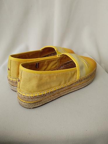 Baletanke: TOMMY HILFIGER original espadrile, broj 39. Duzina unutrasnjeg gazista — 12
