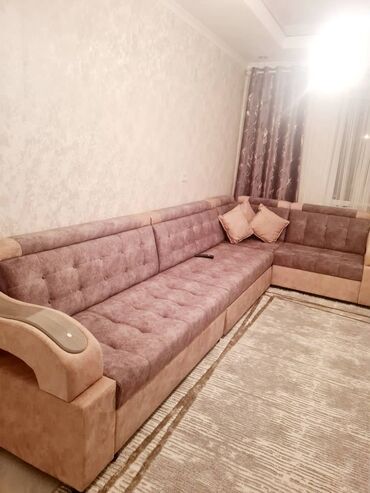 диванн: Угловой диван, цвет - Коричневый, Новый