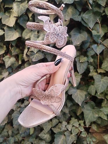 Sandale: Sandale br. 37, jednom nošene. - Brend: Stephan Paris - Elegantne — 8