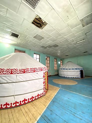 Спорт и хобби: Аренда юрты, Каркас Металлический, 65 баш, Стол, Казан, С полом — 6