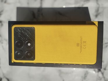 Poco: Poco X6 Pro 5G, 512 ГБ, цвет - Желтый, Отпечаток пальца