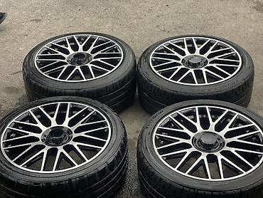 19" yüngül lehimli disk və təkər komplekti - Ölçü: 19 düym - Təkər