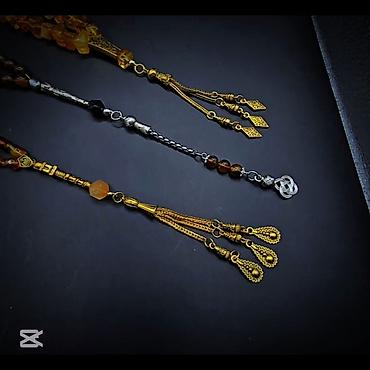 Bijuteriya: Təbii kəhrəbadan təsbeh kolleksiyası qiymətlər 200_250azn - Material — 6