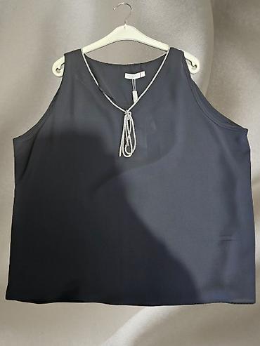 boho torbice: Elegantna ženska bluza bez rukava – Catania Razni brojevi - Boja: crna — 1