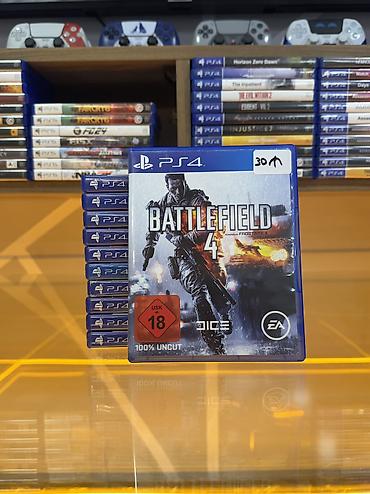 Video oyunlar və konsollar: Battlefield 4-PS4 diski Oyun diski tam işlək vəziyyətdədir, heç bir — 1