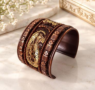 Boho narukvica Prelepa, izuzetno upečatljiva široka „cuff“ narukvica u na lalafo.rs Boho narukvica Prelepa, izuzetno upečatljiva široka „cuff“ narukvica u