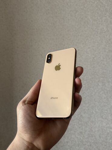 Apple iPhone: IPhone Xs, 64 GB, Qızılı, Simsiz şarj