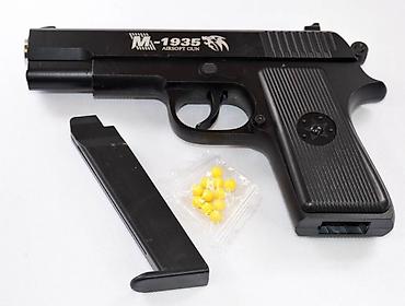 pistol: 🔥 Игрушечный пистолет M-1935 (Airsoft Gun) с пластиковыми пульками 🔥 — 7