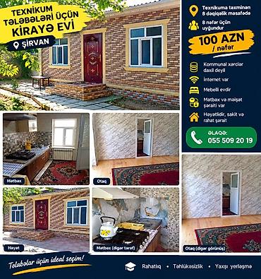 sabirabad ev satisi: 90 kv. m, 4 otaqlı, İnternet — 2