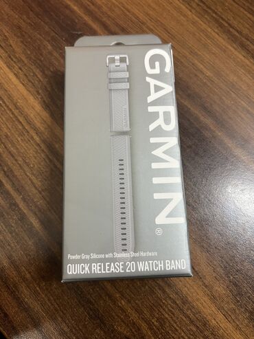 смарт часы garmin: Garmin QUICKFIT 20 MM (силикон) пудрово-серый цвет. Оригинальный