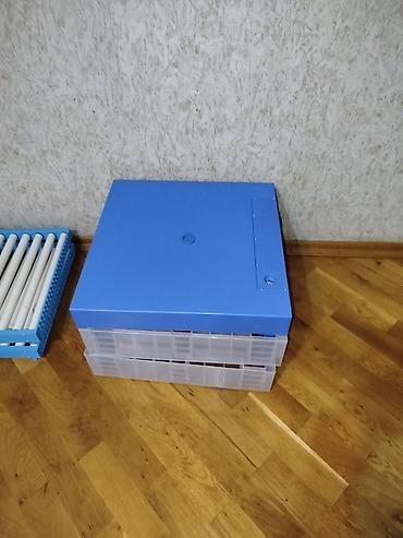 Avtomobil akkumulator zaryadkalari: 128 yumurta tutumlu inkubator. 3 dəfə istifadə olunub 128 yumurtadan — 7