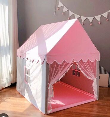 детская палатка домик: Uşaq oyun palatkası.Ela veziyyetde