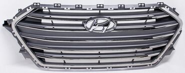 хром накладки: Решетка радиатора Hyundai 2017 г., Новый, Аналог