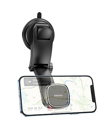 micro usb: Автомобильный держатель BOROFONE BH68 Center console, магнитный, на — 6