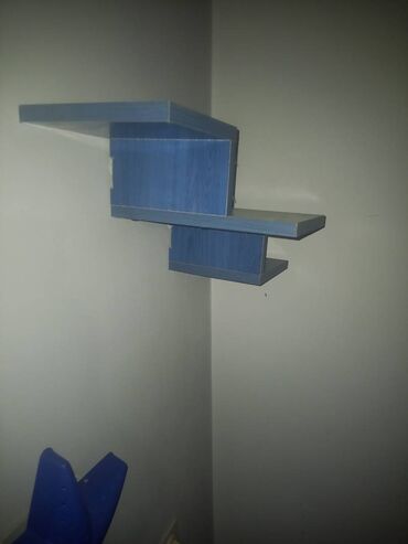 Police: Zidne police – set modernih geometrijskih polica - Dizajn: dve — 3