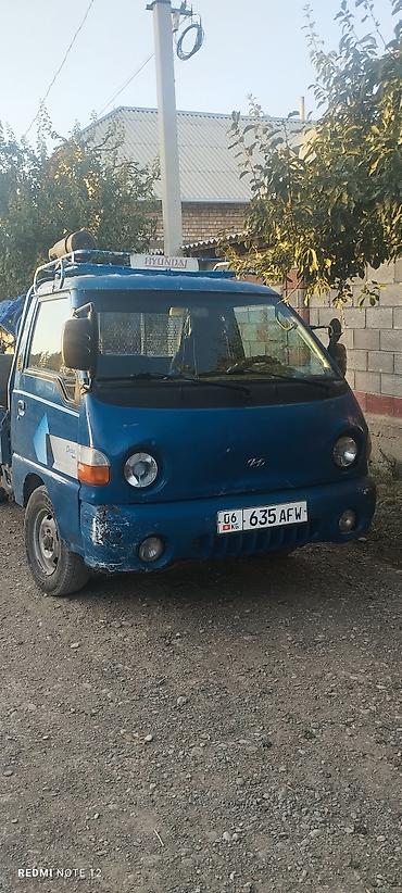 эшик б у: Hyundai Porter: 1998 г., 2.4 л, Кол менен иштөөчү, Дизель, Пикап — 1