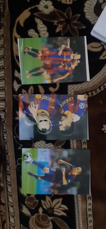 Digər kitablar və jurnallar: Barselona futbol şəkilləri.405 ədəddir — 14