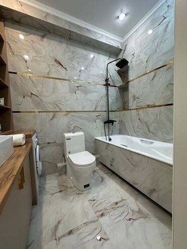 жк малина купить квартиру: 2 бөлмө, 80 кв. м, Элитка, 9 кабат, Евроремонт