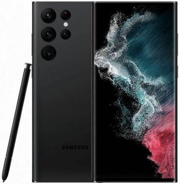 Elektronika: Samsung Galaxy S22 Ultra | 256 GB | rəng - Qara | Zəmanət, Barmaq izi, İki sim kartlı