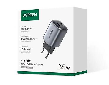 67 w charger: Şarj cihazları və kabellər 1) UGREEN şarj cihazı + USB‑C kabeli - — 2
