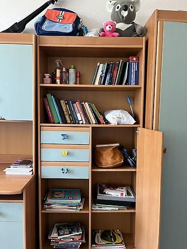 kepenek: Uşaq/yeniyetmə otağı üçün modul şkaf–iş masası dəsti - Material — 3