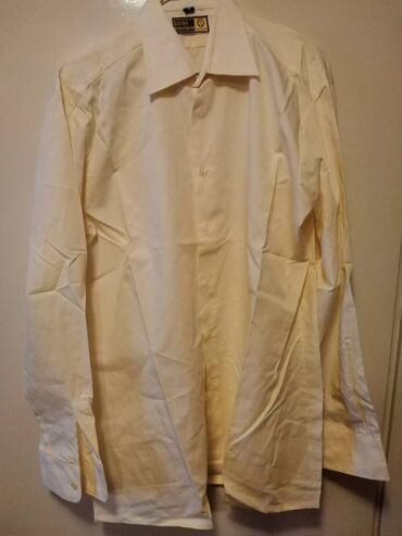 muski sakoi cena: Shirt Long sleeves, XL (EU 54), color - Beige, Cotton