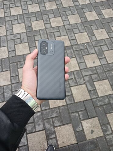 xiaomi azerbaijan: Xiaomi Redmi 12C, 128 GB, rəng - Qara, 
 Düyməli, Barmaq izi, Face ID