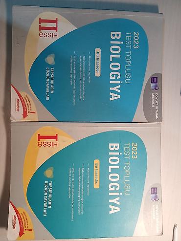 Школьные учебники: 2023 “Biologiya” Test Toplusu –
DİM I və II hissə — 1