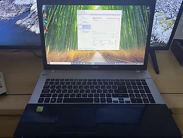 Acer noutbuk – 17.3 ekranlı, tam ölçülü klaviatura və rəqəm bloklu