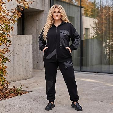 nike tech fleec: Спортивный костюм, Толстовка, На молнии, 6XL, 7XL, 8XL — 2