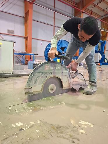 Beton işləri: Beton kəsimi və deşmə xidməti - Dəqiq və səliqəli kəsim: divar — 1