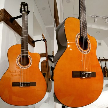 Elektro gitaralar: Gitara Klassik - Təmiz ağacdan hazırlanmış, yüksək standartlara cavab
