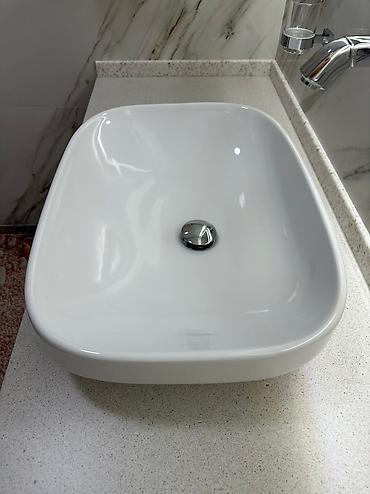 Кухонные мойки: Раковина - чаша. Супер белый глянцевый санфаянс. Не была в — 8