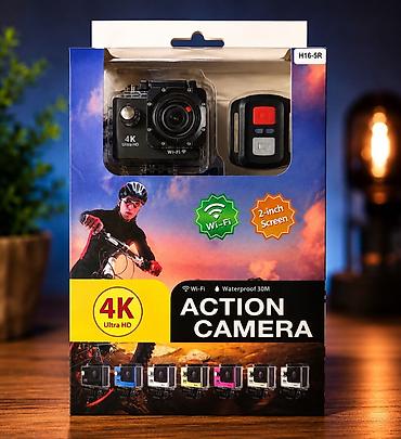 go pro 12: 4K Ultra HD Wi-Fi Action Camera satılır. Model: H16-5R ✔ Wi-Fi — 1