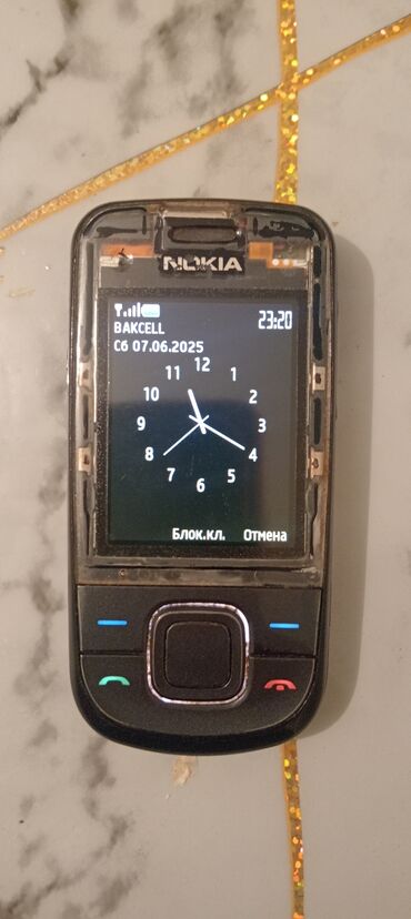 Kompüter, noutbuk və planşetlər: Nokia 3660, 2 GB, rəng - Qəhvəyi, Düyməli