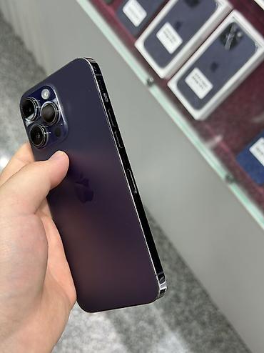 iphone 12 pro max: IPhone 14 Pro Max, Б/у, 256 ГБ, Deep Purple, Защитное стекло, Чехол, Кабель, В рассрочку, 91 % — 3