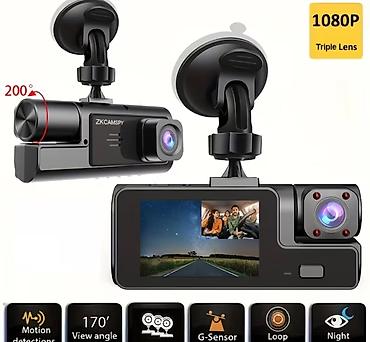Videoreqistratorlar: ZKCAMSPY DS35 ikili kanal avtomobil videoregistratoru Xüsusiyyətlər — 1