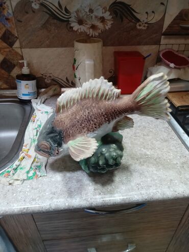 Fiqurlar: Fiqur, Keramika, rəng - Qəhvəyi — 2