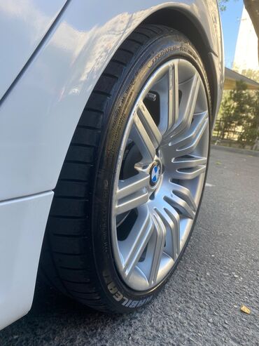 təkər r19: 19 Paket Pauk disk təkər. Barter yalnız E60 R18 arginal zavod M-Tech