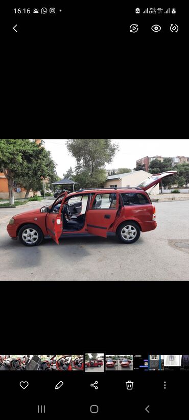 qırmızı kupalnik v Azərbaycan | Çimərlik paltarı: Opel Astra: 1.6 l. | 1998 il | 353000 km. | Universal