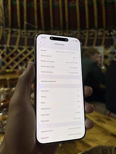 x iphone: IPhone 16 Pro Max, Новый, 512 ГБ, White Titanium, Чехол, 92 % — 4