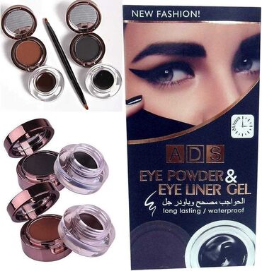 Šminka: Gel ajlajner i puder za obrve
Vodootporan 2in1
Cena 1900din — 8