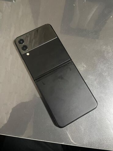 зарядное устройство для телефона флай: Samsung Z Flip, 128 GB, rəng - Qara, Simsiz şarj